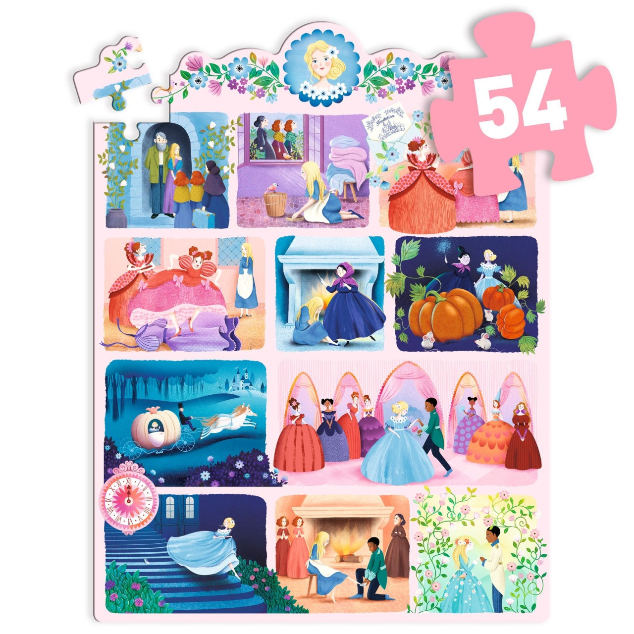 Puzzle poveste Cenusareasa, Djeco