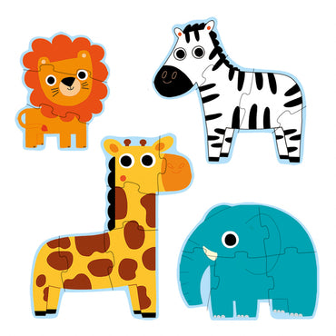 Puzzle progresiv Jungla, Djeco