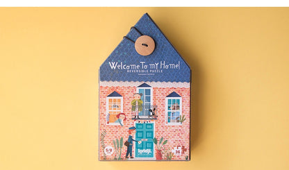 Puzzle reversibil Bun venit acasa, Londji
