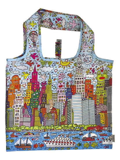 Sacosa textil James Rizzi My New York City, Fridolin