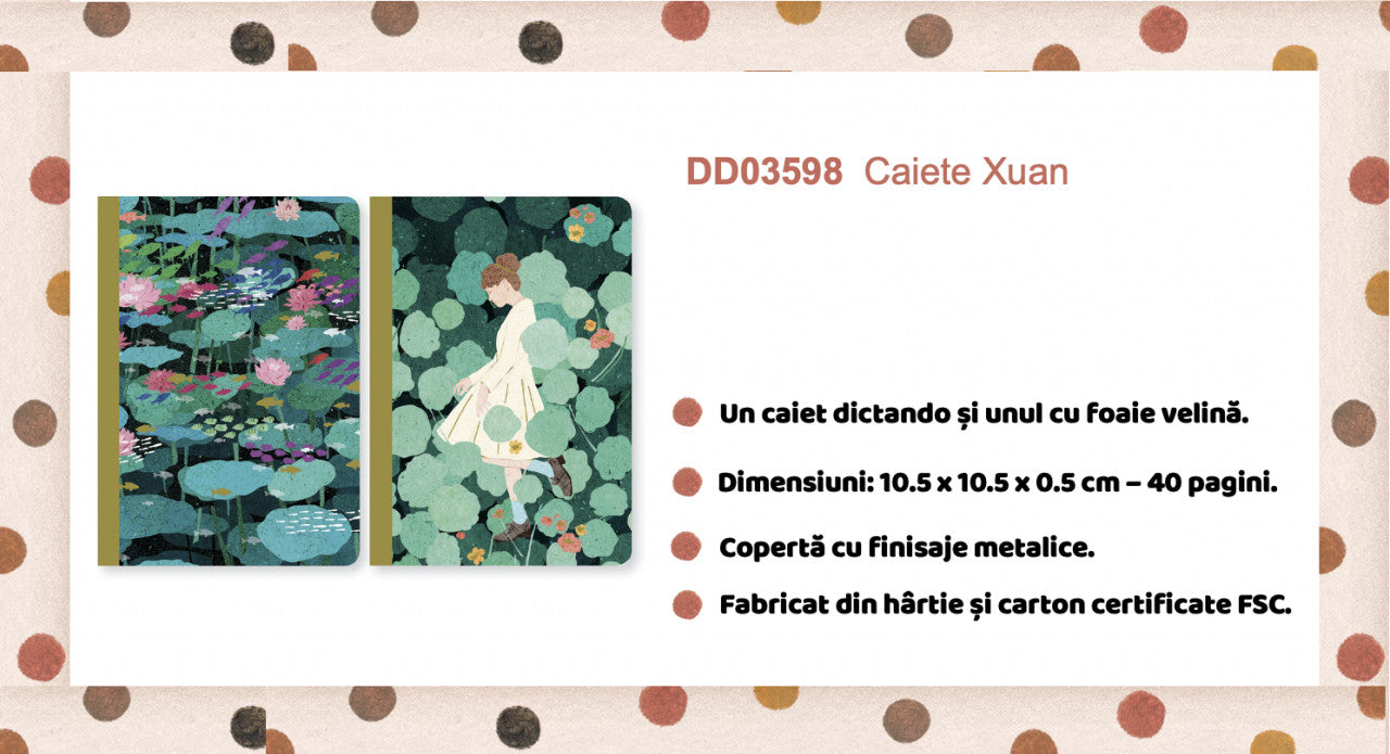 Set 2 carnetele Xuan, Djeco
