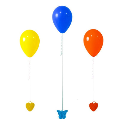 Set 4 Greutati pentru Baloanele cu Heliu, ANGELBEAR, 32 grame, 8 grame Fiecare, Plastic, Forma Inima, Multicolor