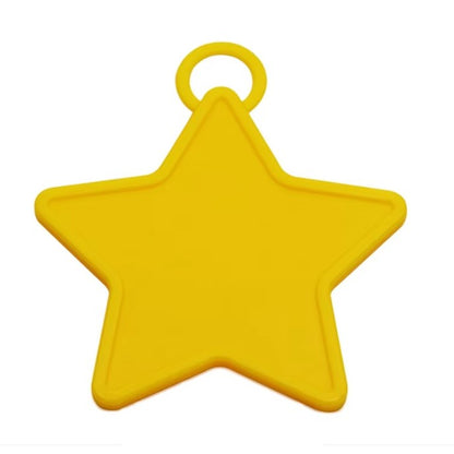 Set 4 Greutati pentru Baloanele cu Heliu, ANGELBEAR, 32 grame, 8 grame Fiecare, Plastic, Forma Stelute, Multicolor