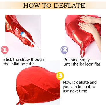 Set Baloane din Folie Metalizata, ANGELBEAR, Model Happy Birthday, Litere de 40 cm, Baloane Party, Ambalaj Individual, Pai, Ata si Adeziv Incluse, Umflare cu Aer sau Heliu, Multicolor