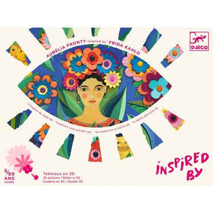 Set creativ Inspired by Frida Kahlo, Djeco