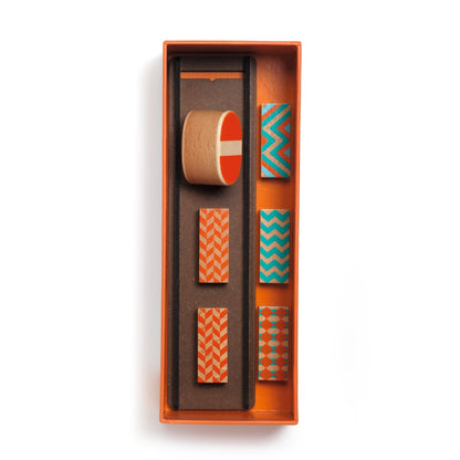 Set de constructie trasee Zig & Go Cultubo 7 piese, Djeco