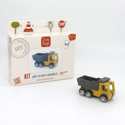 Set de constructie vehicul de santier Basculanta Ben, Croc toys