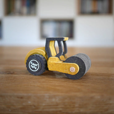 Set de constructie vehicul de santier Buldozerul Fleur, Croc toys