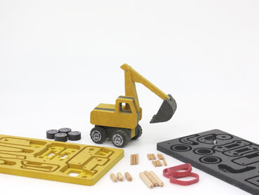 Set de constructie vehicul de santier Excavatorul Frederic, Croc toys