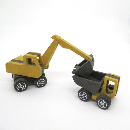 Set de constructie vehicule de santier Marco si Frederic, Croc toys