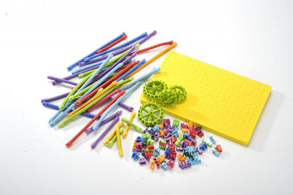 Set de construit cu magnet Spaghetteez 100 piese