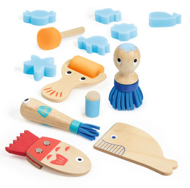 Set de instrumente pentru pictura creativa, Djeco