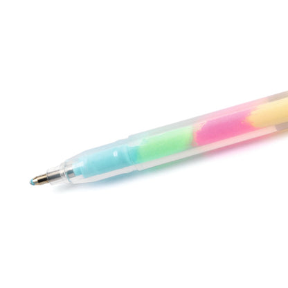 Set fluo roll-gel 6 culori combinate, Djeco