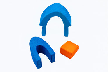 Set handmade Marc toys, Casuta din povesti Albastru