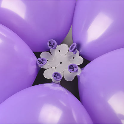Suport pentru Baloane, ANGELBEAR, Care Formeaza o Floare, cu Doua Straturi, pentru 11 Baloane, 8x8cm, 4.6g