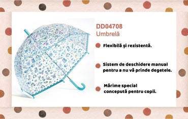 Umbrela pentru copii Unicorni, Djeco